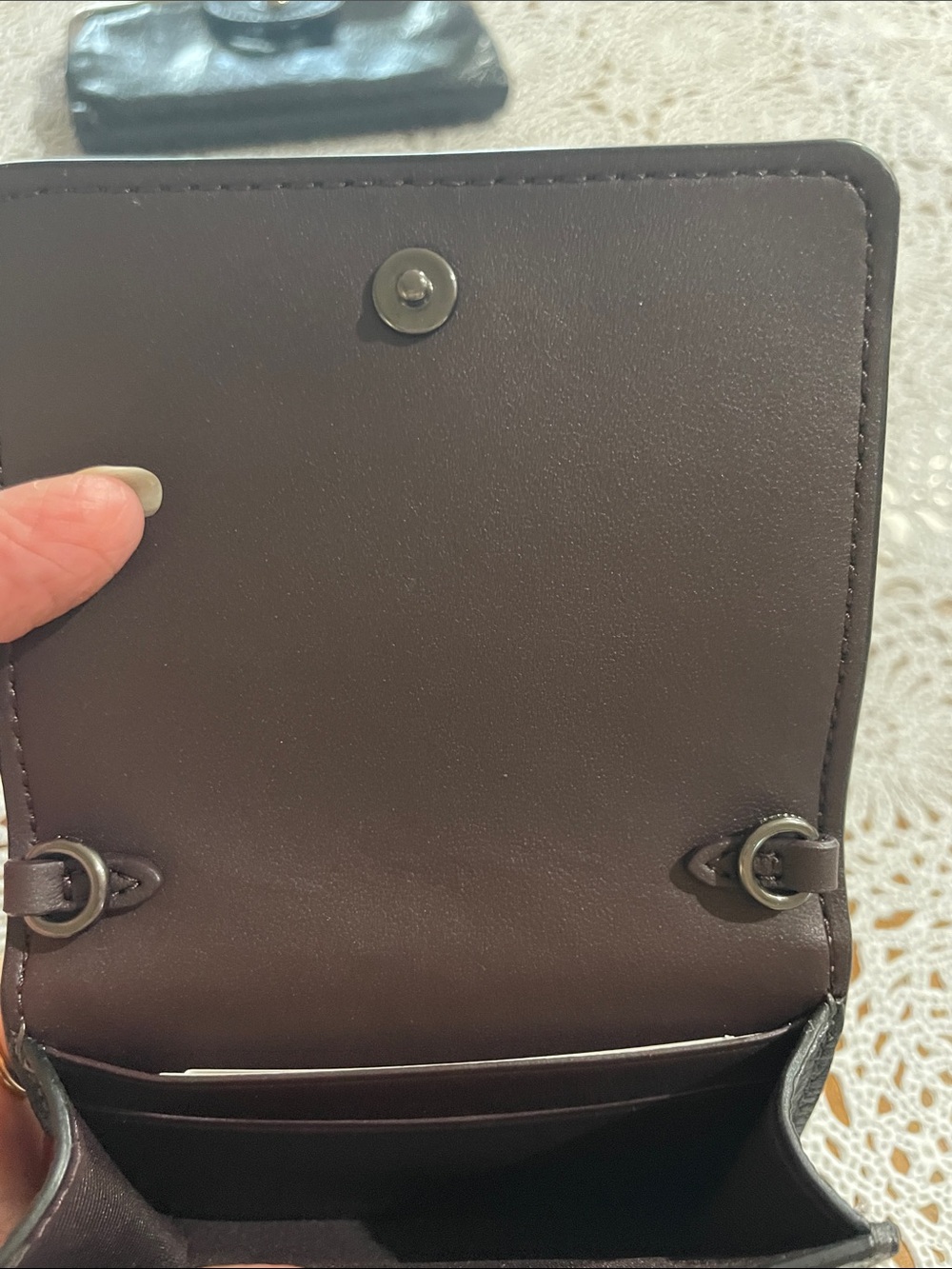 Coach mini wallet on chain - Picture 7 of 9